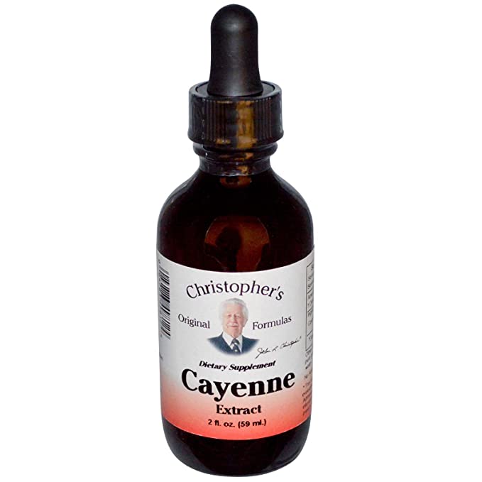  Dr. Christopher's Cayenne Extract 2 fl oz Liquid  - 084783498124
