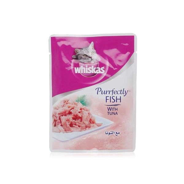 Whiskas Purrfectly fish with tuna cat food 85g - Waitrose UAE & Partners - 8853301002851