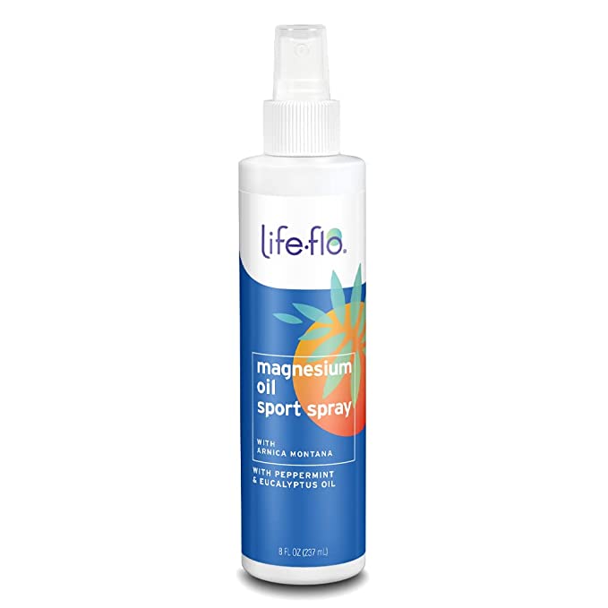  Life-Flo Magnesium Oil Sport Spray | W/Magnesium from Zechstein Seabed, Arnica | Cooling Sensation Helps Soothe Muscles & Joints After Exercise | 8oz  - 645951836638