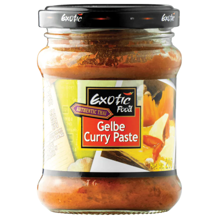 Exotic Food Authentic Thai Gelbe Curry Paste 200g - 8853662001364