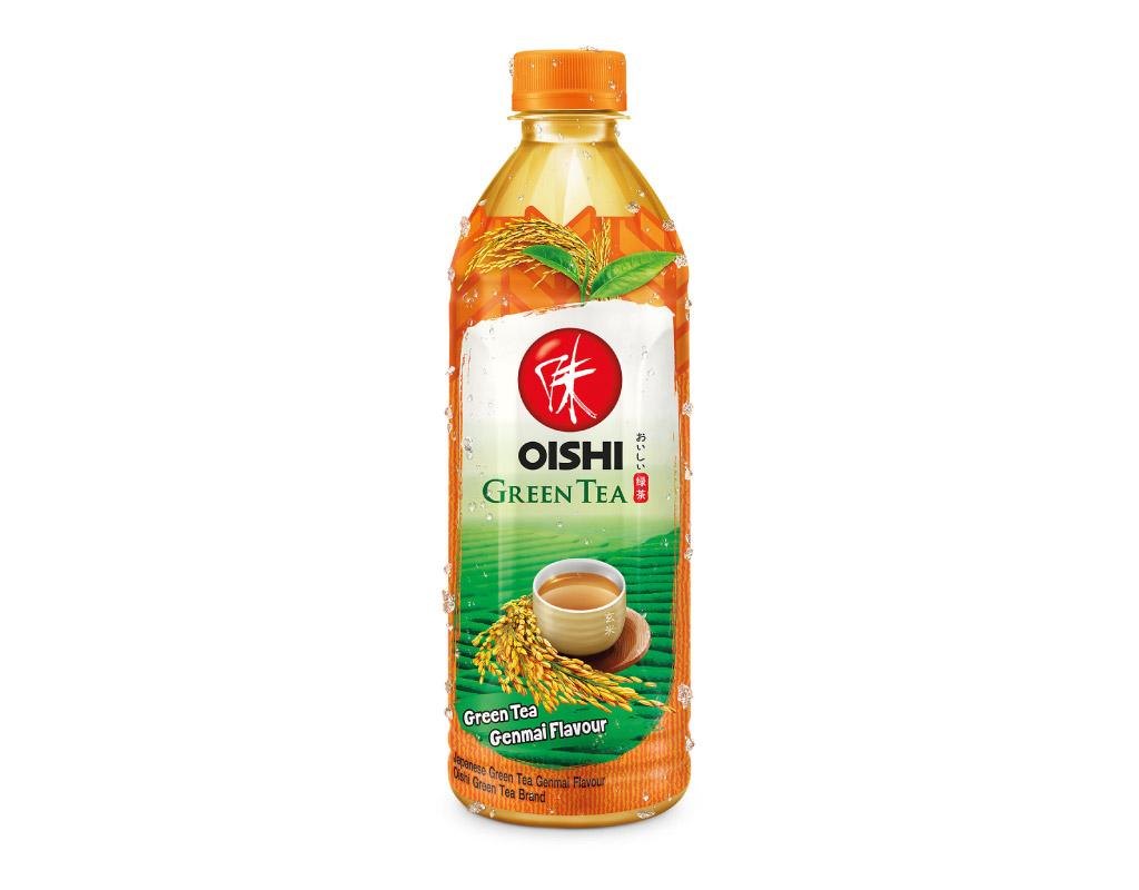 Oishi - Green Tea Genmai - 8854698005289