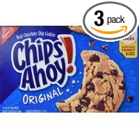 Chips Ahoy! Original Chocolate Chip Cookies, 18.2 Ounce, 3 Count - 885710727184