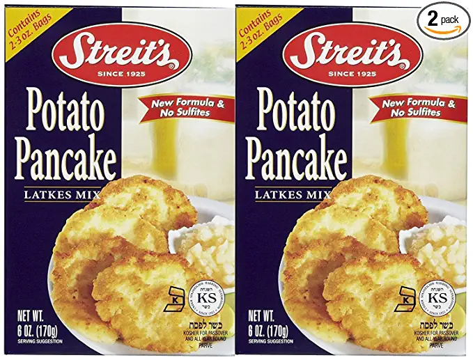 Streit's Potato Pancake Mix (Kosher For Passover), 6 oz, 2 pk - 885781211063