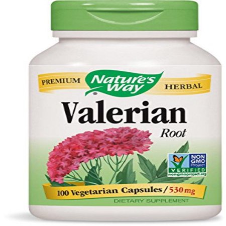 Nature's Way Valerian Root, 530 mg, 100 Capsules, - 885810139825