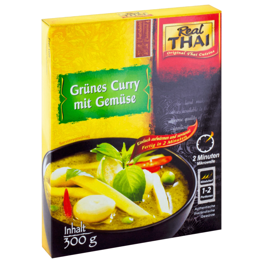 Real Thai grünes Curry Gemüse 300g - 8858135071028