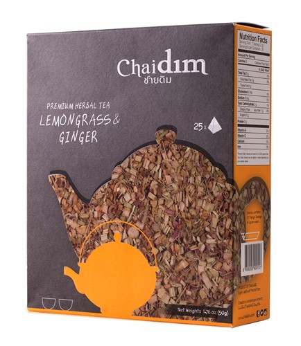 Chaidim Organic Lemongrass Ginger 25 Teabags - 8859205900101