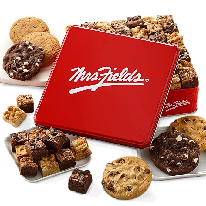  Mrs. Fields Signature Cookie and Brownie Tin  - 886002308487