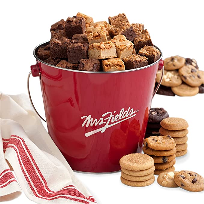  Mrs. Fields Signature Heritage Pail - Includes 5 Assorted Flavors  - 886002308531