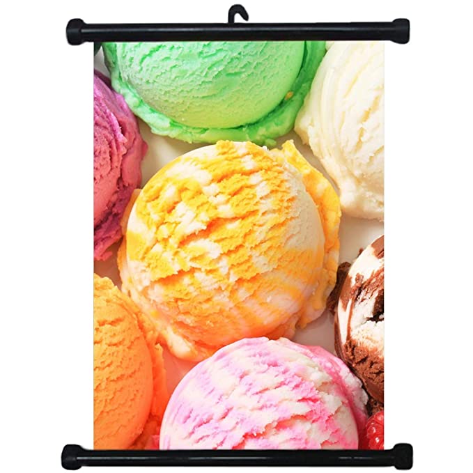  sp217102 Ice Cream Wall Scroll Poster For Desert Shop Decor Display  - 886157132890