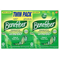Benefiber On The Go Prebiotic Fiber Supplement Powder for Digestive Health, Daily Fiber Powder, Unflavored Powder Stick Packs - 36 Sticks (Pack of 2) (B08K36W62L) - 886790119913