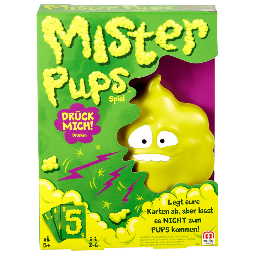 Mattel Mister Pups Spiel - 887961327618