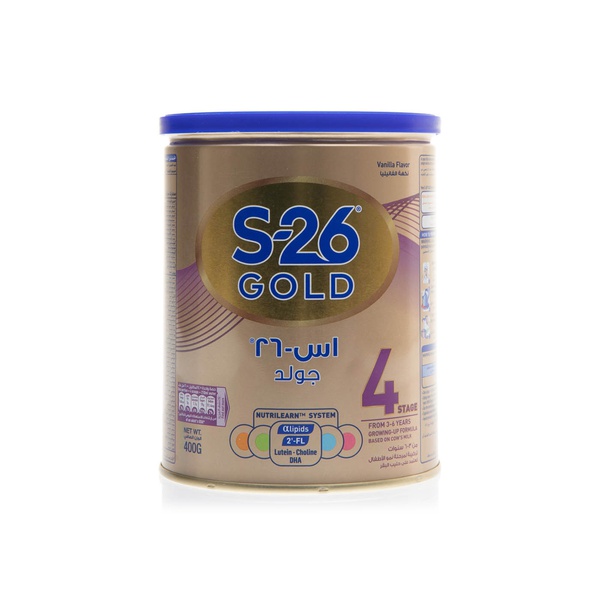 S-26 gold 4 from 3 to 6 years 400 gms - Waitrose UAE & Partners - 8886472106028