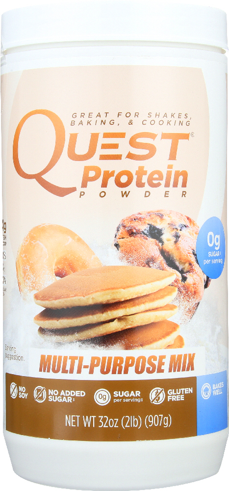 QUEST: Protein Powder Multi-Purpose Mix No Soy Gluten Free, 2 lb - 0888849001002