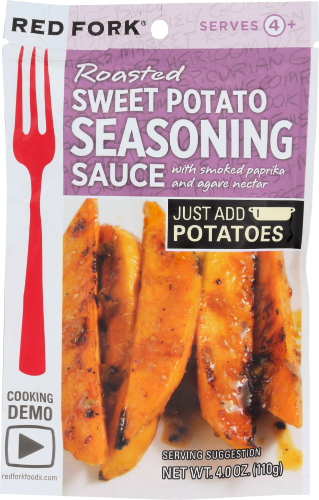 RED FORK: Roasted Sweet Potato Seasoning Sauce, 4 oz - 0889379126005