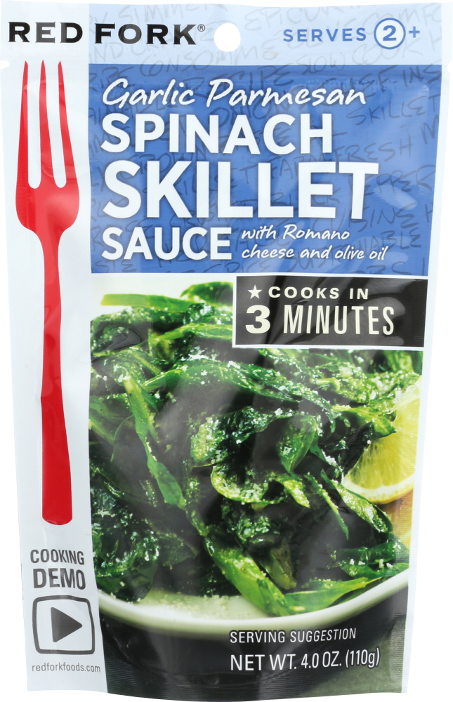 Garlic Parmesan Spinach Skillet Sauce, Garlic Parmesan - 889379126036