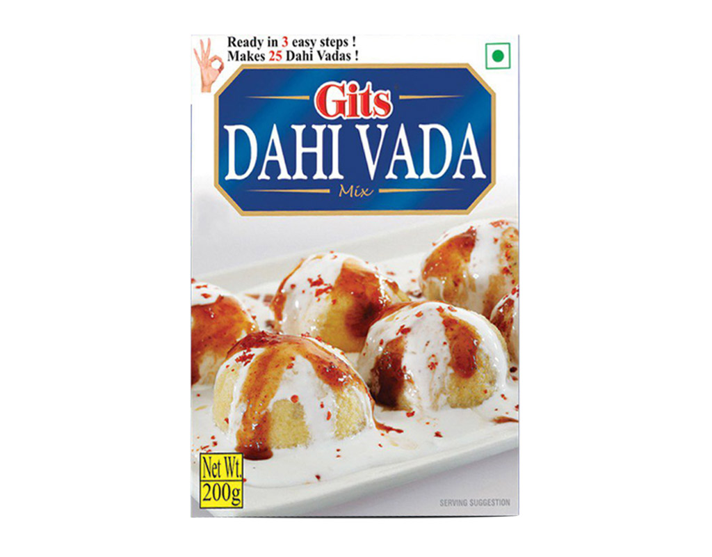 Ready to cook savory lentil fritter dry mix Dahi Vada Mix - 8901155115217