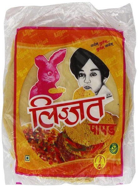 Pappadums Mit Schwarzem Pfeffer 200 G Lijjat Papads Indien - 8901441011018