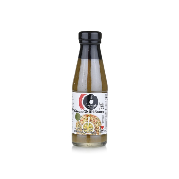 Chings Secret green chilli sauce 190g - Waitrose UAE & Partners - 8901595862733