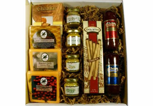  Deluxe Meat and Cheese Gift Box  - 890791000828