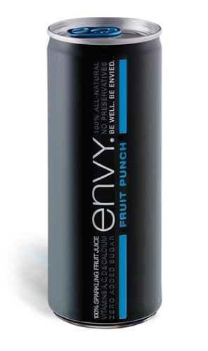 Envy 100% Sparkling Fruit Juice, Fruit Punch 8oz (Case of 24) - 890805002015
