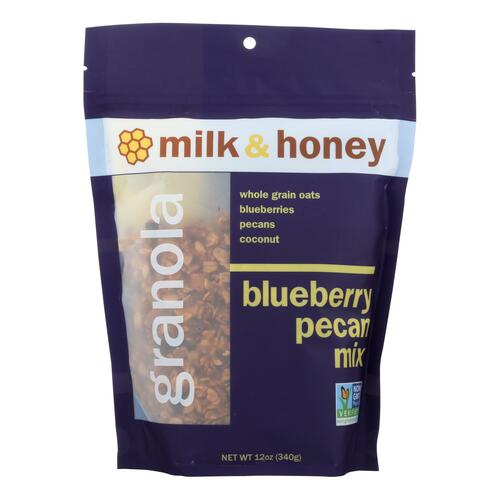 Milk And Honey Granola Granola Blueberry Pecan Mix - Case Of 6 - 12 Oz - 890864001110