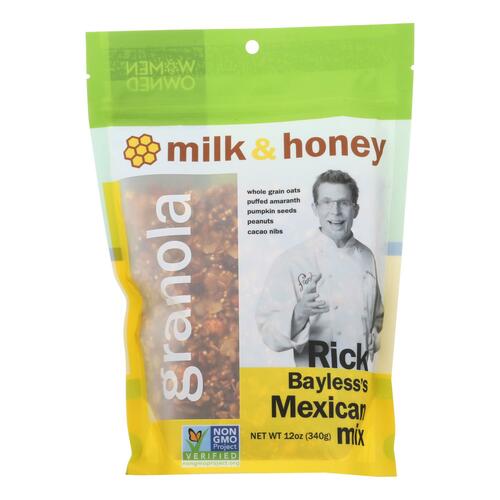 Milk And Honey Granola Rick Bayless's Mexican Mix - Case Of 6 - 12 Oz - 890864001141