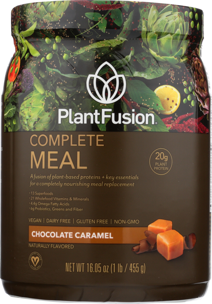 Plantfusion - Complete Meal - Chocolate Caramel - 15.9 Oz - 890985001822