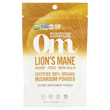 Om Lions Mane Mushroom Superfood 100g - 892392002096