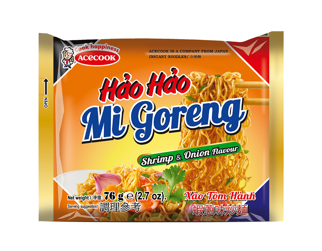 Instant Noodle Soup (Ramen) - Shrimp And Onion Flavor - instant