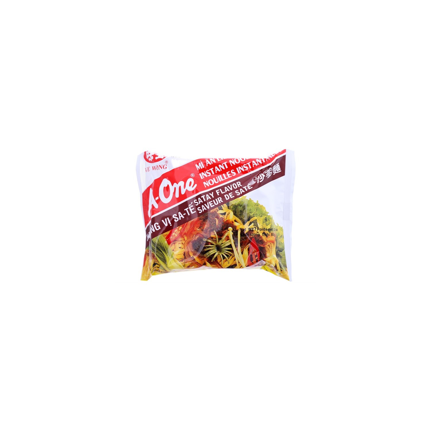A-one Instant Nudeln Satay BBQ - 8934684026518