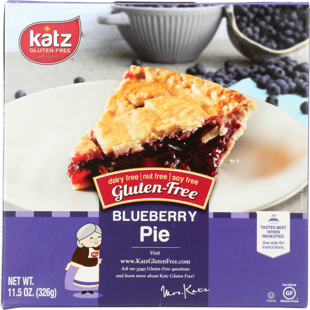 Gluten Free Blueberry Pie, Blueberry - 893536002507