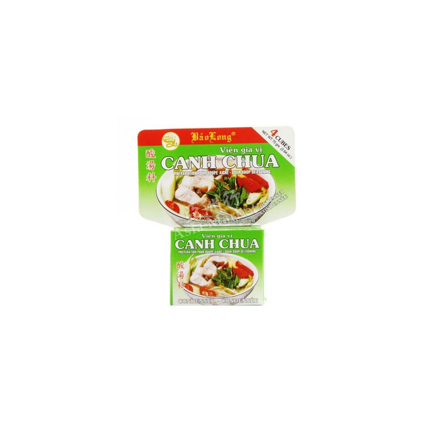 4 Cubes Soupes Canh Chua - 8936082240060