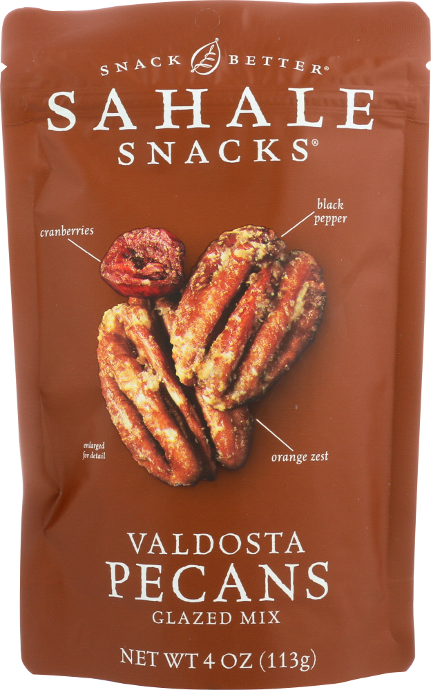 SAHALE SNACKS: Nut Blend Valdosta Pecans, 4 Oz - 0893869000560