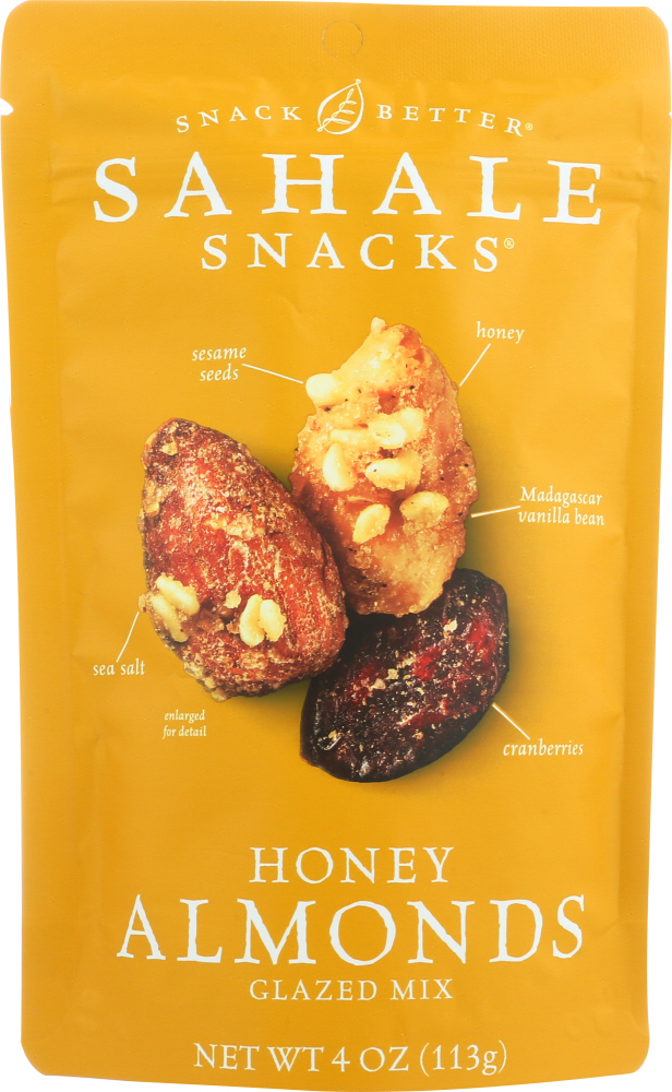 Sahale Snacks Glazed Nuts - Balsamic Almonds - Case Of 6 - 4 Oz. - 893869005084