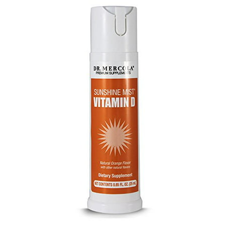 Dr Mercola Sunshine Mist Vitamin D 1,000 Iu Of Vitamin D3 Per Spray Natural 25ml - 894006002898