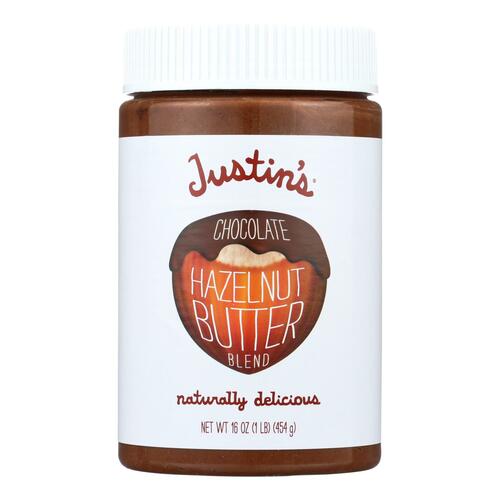 JUSTIN’S: Natural Hazelnut Butter Chocolate, 16 oz - 0894455000490