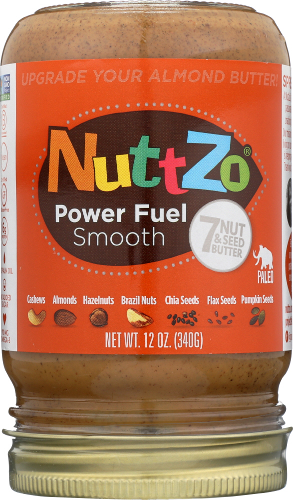 Power Fuel Smooth 7 Nut & Seed Butter, Power Fuel Smooth - 894697002290