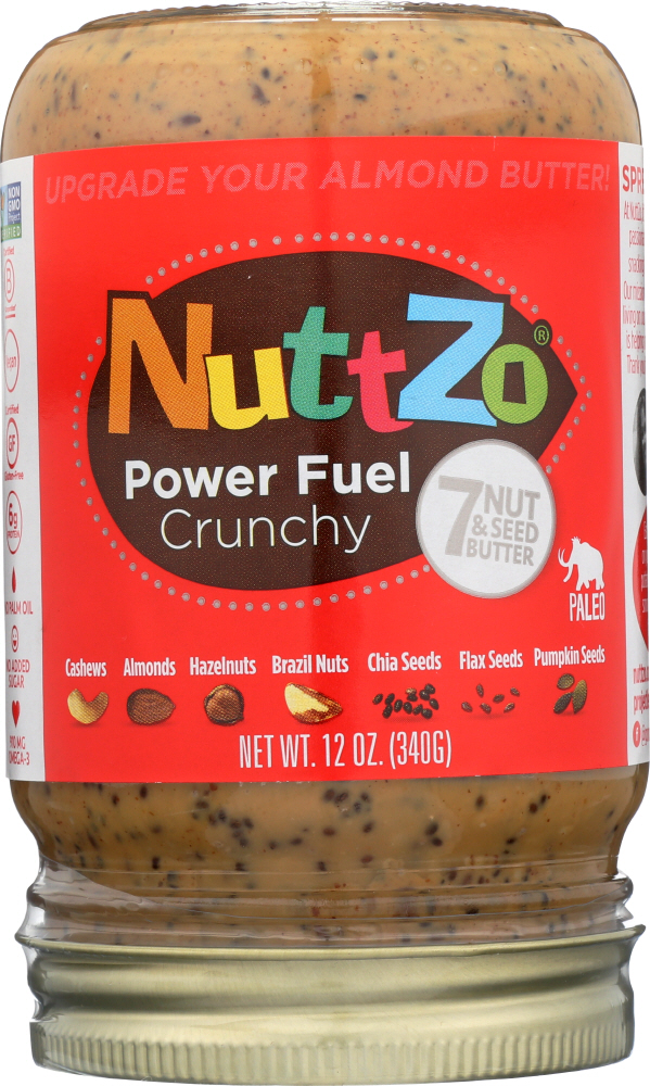 Power Fuel Crunchy 7 Nut & Seed Butter - 894697002306