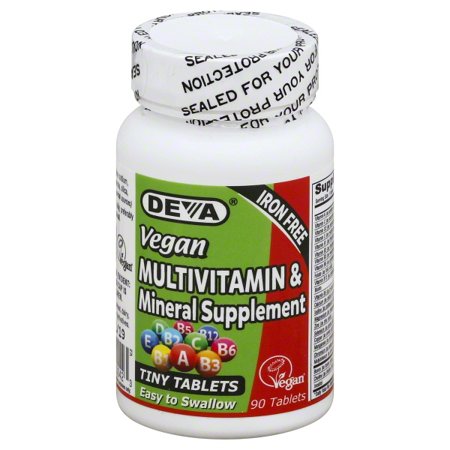 Deva Nutrition Deva Multivitamin & Mineral Supplement 90 ea - 895634000423