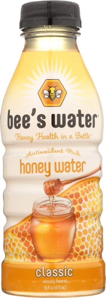 BEES WATER: Classic Honey Water, 16 oz - 0895741002150