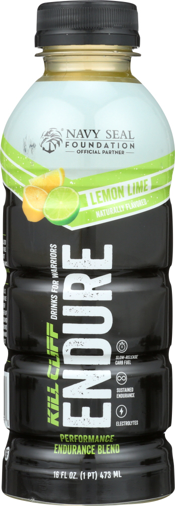 KILL CLIFF: Drink Endure Lemon Lime, 16 fo - 0896743002858