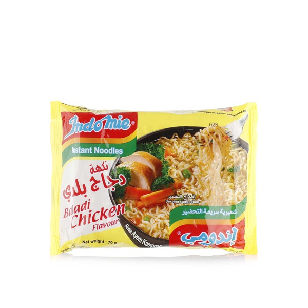 Indomie baladi chicken flavour instant noodles 75g - Waitrose UAE & Partners - 89686120073