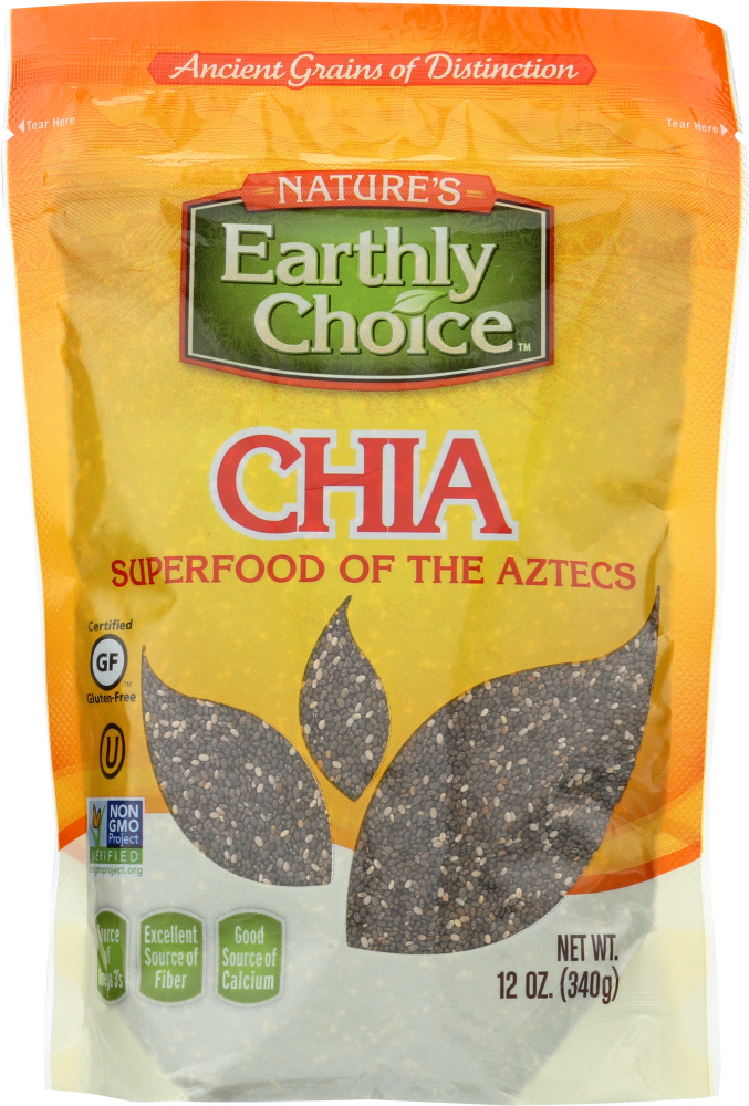 Nature's Earthly Choice Chia Ancient Grains - Case Of 6 - 12 Oz. - 897034002342
