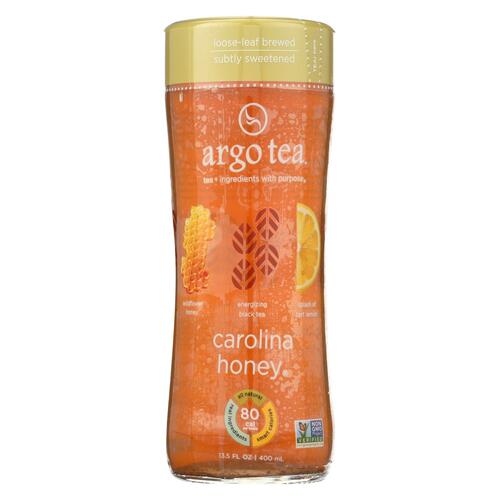 Argo Tea Iced Green Tea - Carolina Honey - Case Of 12 - 13.5 Fl Oz. - 0897530000941