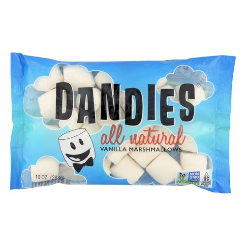 Dandies - Air Puffed Marshmallows - Classic Vanilla - Case Of 12 - 10 Oz. - 897581000365