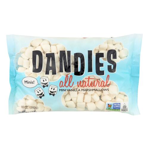 Dandies - Air Puffed Mini Marshmallows - Classic Vanilla - Case Of 12 - 10 Oz. - 897581000372