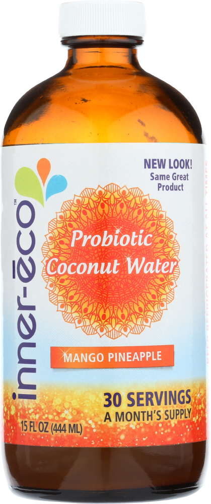 INNER-ECO: Tropical Coconut Water Kefir, 15 oz - 0897630002029