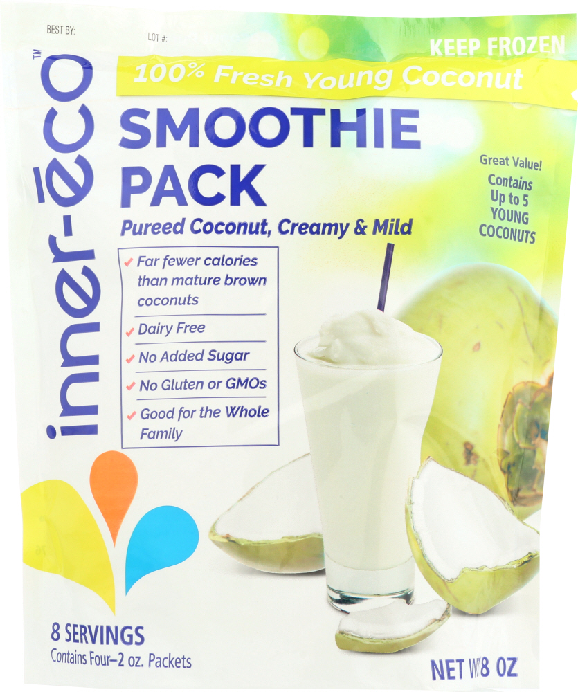 INNER ECO: Coconut Smoothie, 8 oz - 0897630002135