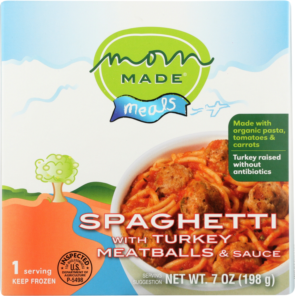 Spaghetti With Turkey Meatballs & Sauce - 897832002070