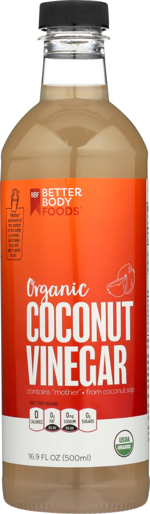 BETTERBODY: Vinegar Coconut Organic, 16.9 fo - 0897922002959